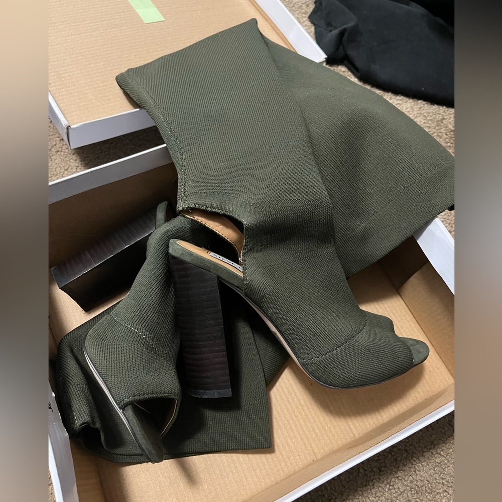 Steve madden thigh high boot